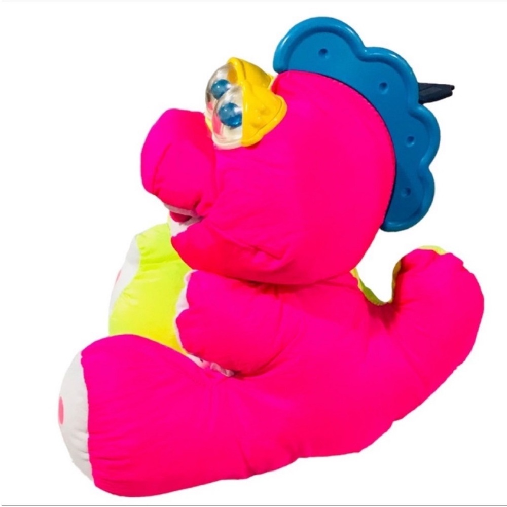 Vintage Fisher Price Puffalump Baby
Dinosaur With Rattle Eyes Plush Stuffed - Picture 2 of 7